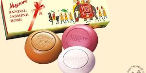 Mysore Sandal Jasmine Rose Soap