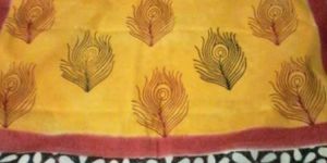 Block Printed Sarees