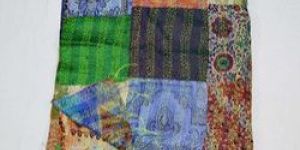 Kantha Stitching Dupatta