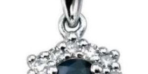 Diamond Gemstone Pendant (CWDGP220)