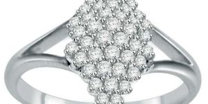 Diamond White Gold Ring (CWDWGR0001)