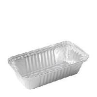 Silver Aluminum Foil Container