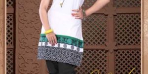 White Beauty Cotton Kurti