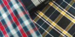 Checkered Shirt Fabric