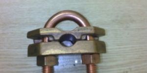 Brass Earthing U Bolt Double Plate Clamp