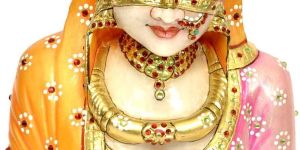 Marble Decorative Lady Statue