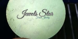 Light Green White Moissanite Rough