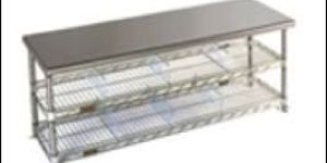 Stainless Steel Shoe Rack