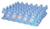 Blue Plastic Egg Tray
