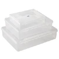 Plastic Square Lock Sweet Box