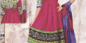 Cotton Printed Dress Material