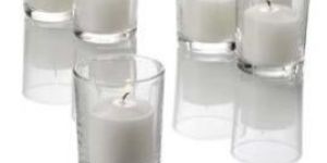 Glass T-Light Votives