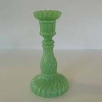 Opaline Glass Candle Holders