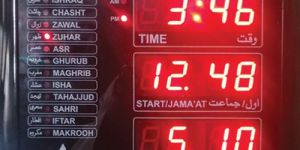 Salaat Time Indicator