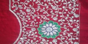 Embroidered Purse Fabric