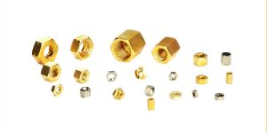 Brass Square Nuts