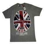 Boys Grey Round Neck T-Shirts