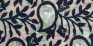 Silk Embroidered Fabric
