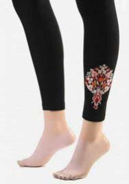 Embroidered Leggings