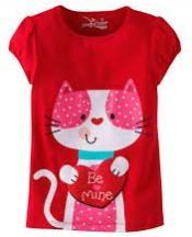 Girls Round Neck T-Shirt