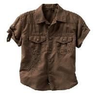 Kids Woven Cargo Shirts