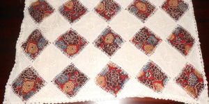 Kalamkari Work Pillow Cover