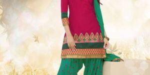Stylish Fancy Ethnic Cotton Salwar Kameez