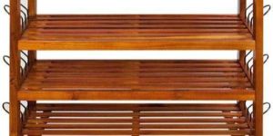 Wooden Shoe Rack