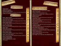 Menu Card