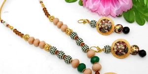 Meenakari Necklace Set