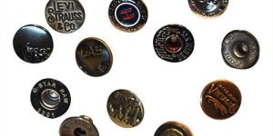 Metal Jean Buttons