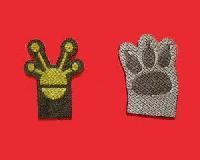 Laser Die Cut Woven Label