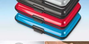 Aluminium Data Secure Indestructible Aluma Credit Debit Card Holder Wallet