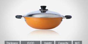 Non Stick Flat Base Kadai