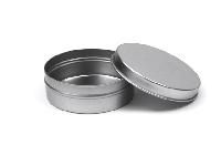 Round Tin Container
