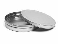 Round Tin Container