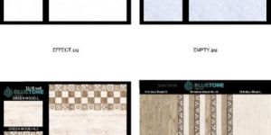 12x18 Inch Kitchen Matt Digital Wall Tiles