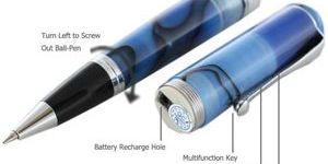Spy Bluetooth Pen with Nano Earpiece