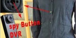 Spy Button Camera