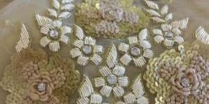 Hand Embroidered Fabric