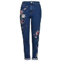Embroidered Jeans