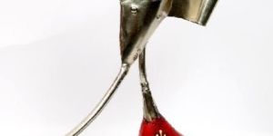 Ganesh Ji in White Metal and Wood