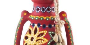 Hanging Red Terracota Lamp