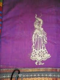 Screen Printed Designer Sarees