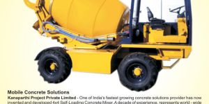 Self Loading Concrete Mixer