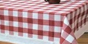 Checked Table Cloth