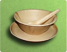 Areca Leaf Round Bowl 250 Ml