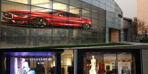 Transparent Glass Wall LED Display