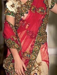 Jari Work Saree