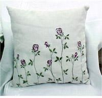 Embroidered Cushion Cover